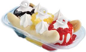 banana split dessert