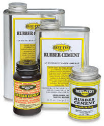 best test rubber cement