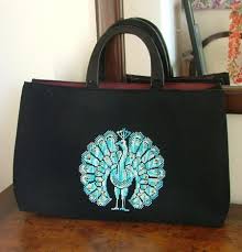 peacock handbag