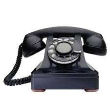 an old telephone