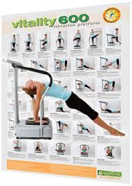 home gym exercises poster