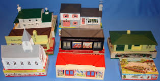 plasticville buildings