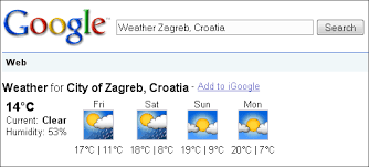 google weather