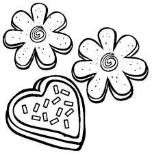 cookie coloring sheets