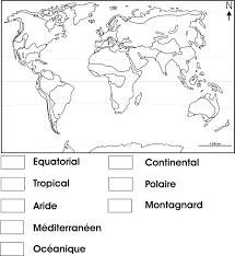 cartes du monde vierge