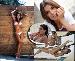 Elisabetta Canalis hair