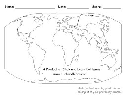 blackline world maps