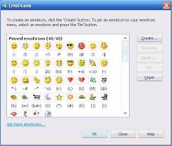 msn custom emoticons