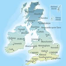 maps of great britain