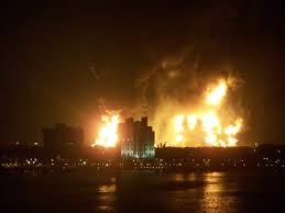 refinery explosion