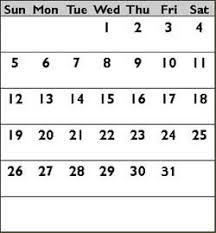 august 2007 calendar