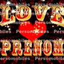logo love prénom