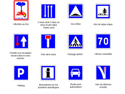 panneau de signalisation routiere