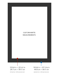 frame matte