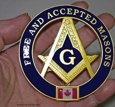 masonic car emblem