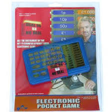 deal or no deal hand held game