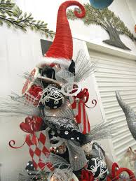 black and red santa hat
