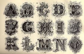 decorative alphabets
