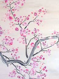 japanese cherry blossom painting