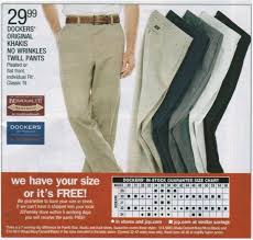 certain mens Docker pants