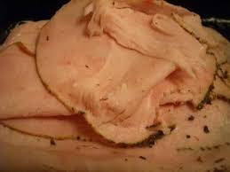 sliced turkey