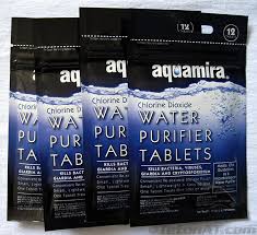 purifying tablets