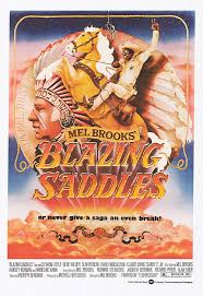 blazing saddles poster