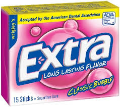 extra bubble gum