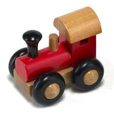 toy trains wooden