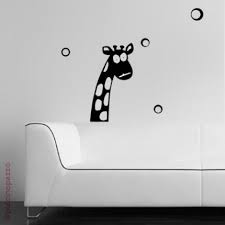 giraffe wall sticker