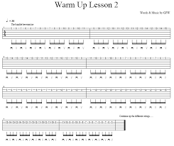 warm up exercise