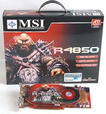 msi ati radeon hd 4850