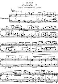 bach music sheet