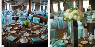 blue and brown decor