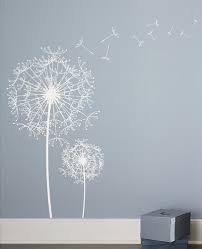 dandelion wall decal