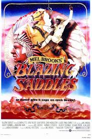 blazing saddles poster