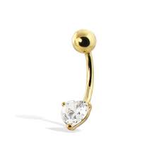 gold navel rings