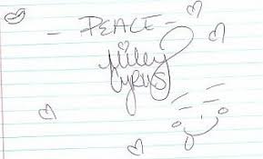 hannah montana autographs