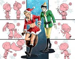 santa claus and his elves