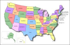 printable united states map