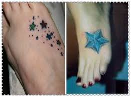 five pointed star tattoos