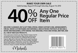 printable michaels coupons