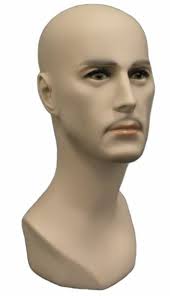 male manikin head