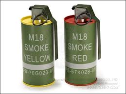 smoke grenades