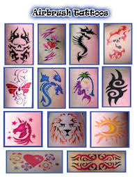 airbrush tattoos