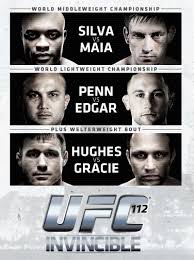 for UFC 112 on April 10.