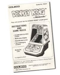 coleco donkey kong