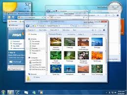 windows seven desktop