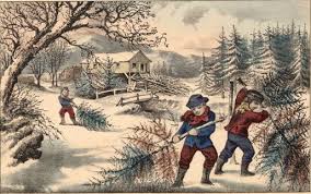 currier and ives christmas scenes