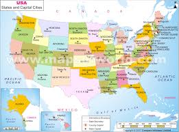 usa maps with cities